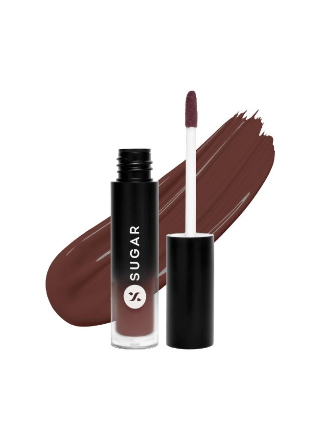 SUGAR Cosmetics Mousse Muse Lip Cream | Lasts 24+ Hrs | Creamy Mousse Lipstick | Waterproof & Smudgeproof | 5ml - 14 The Foxes - Image 1